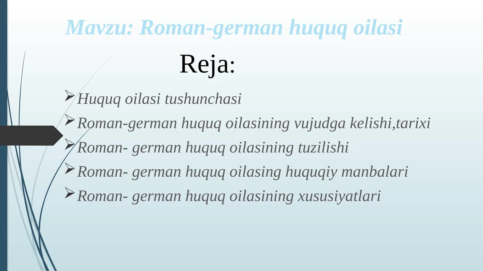 Roman-german huquq oilasi