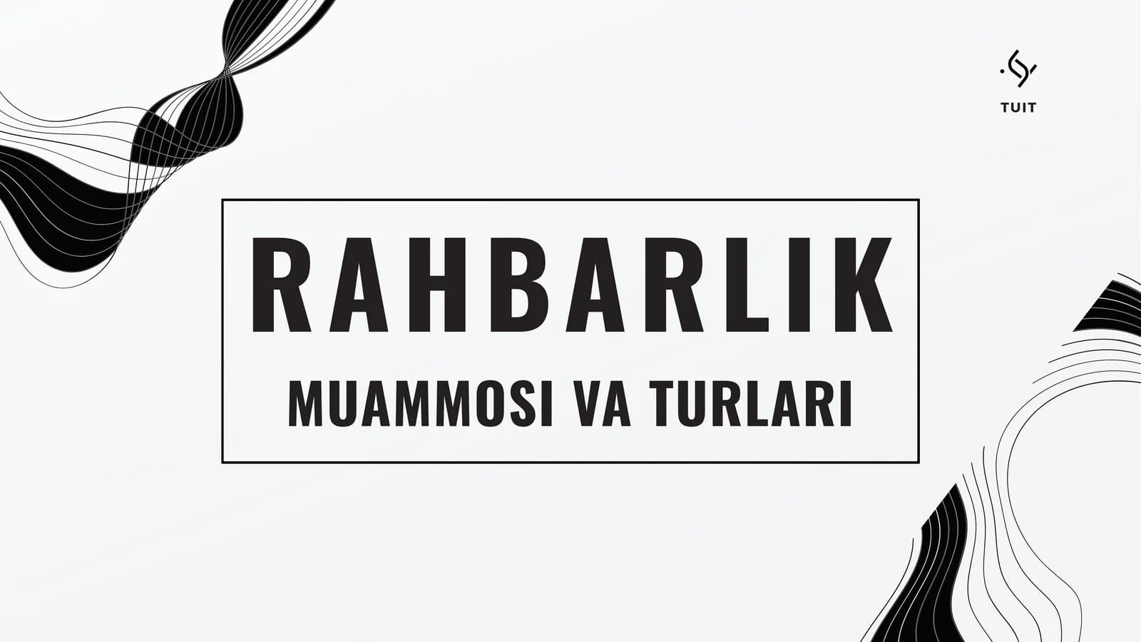 RAHBARLIK