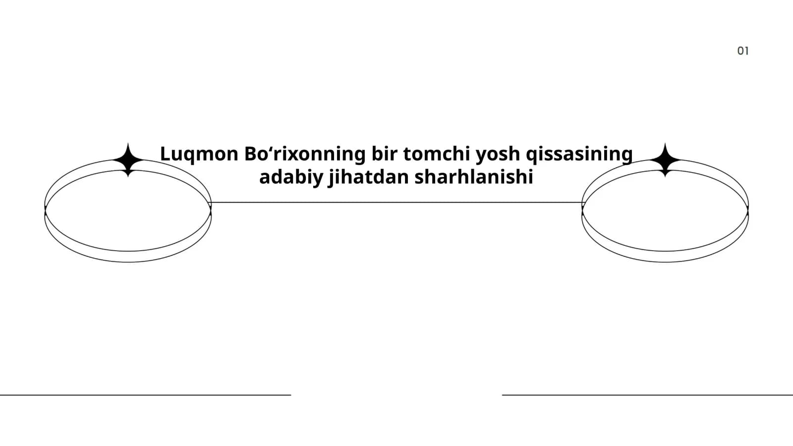 Luqmon Boʻrixonning bir tomchi yosh qissasining adabiy jihatdan sharhlanishi