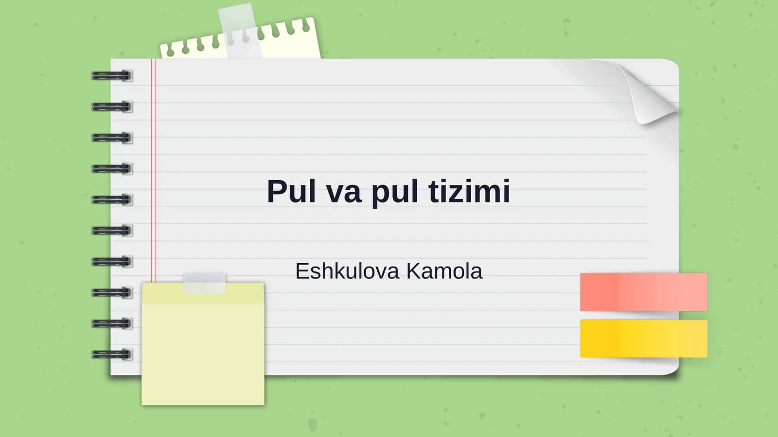 Pul va pul tizimi