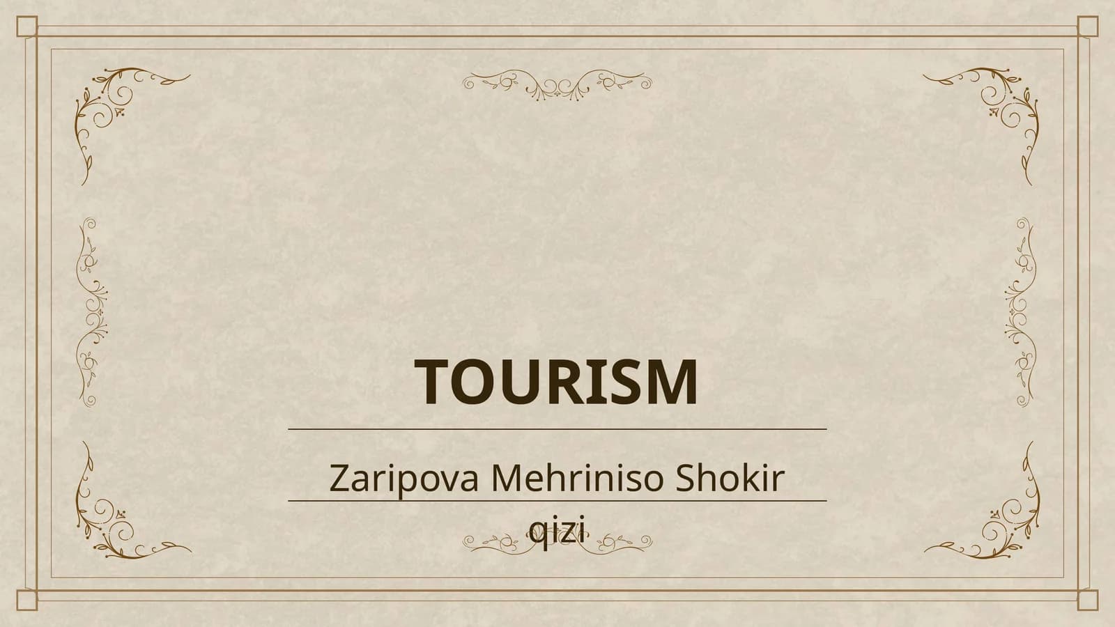 Global Tourism History Overview