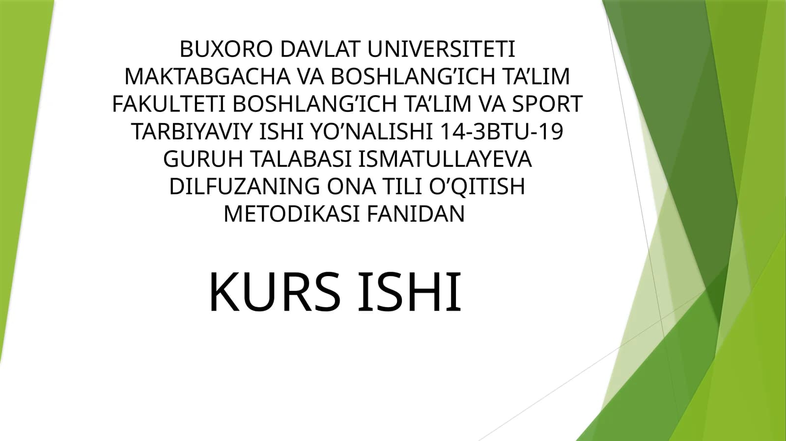 Boshlang’ich Sinf O’qish Darslari Samaradorligini Oshirishda Innovatsion Texnologiyalar