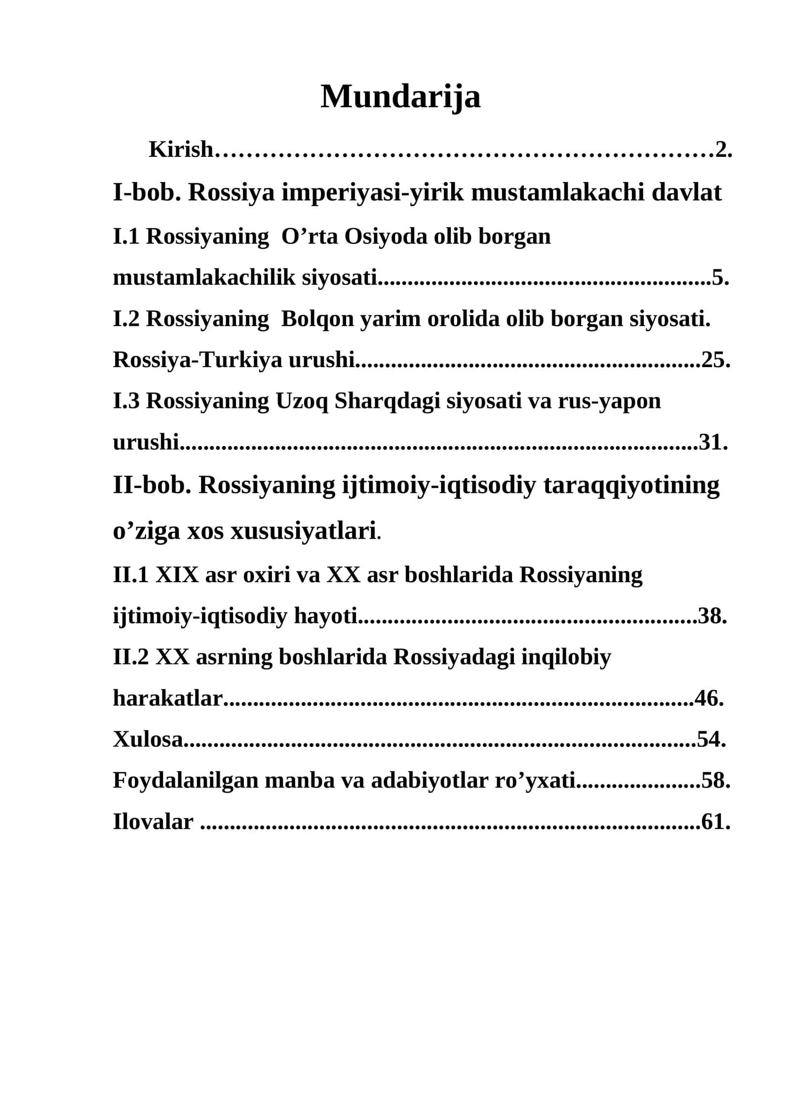 Rossiya imperiyasi-yirik mustamlakachi davlat