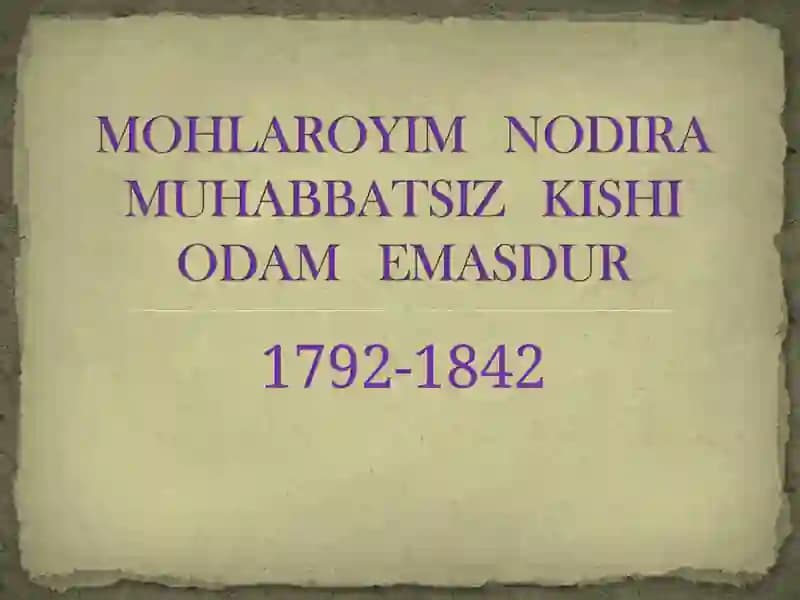 Umarxon va Nodira