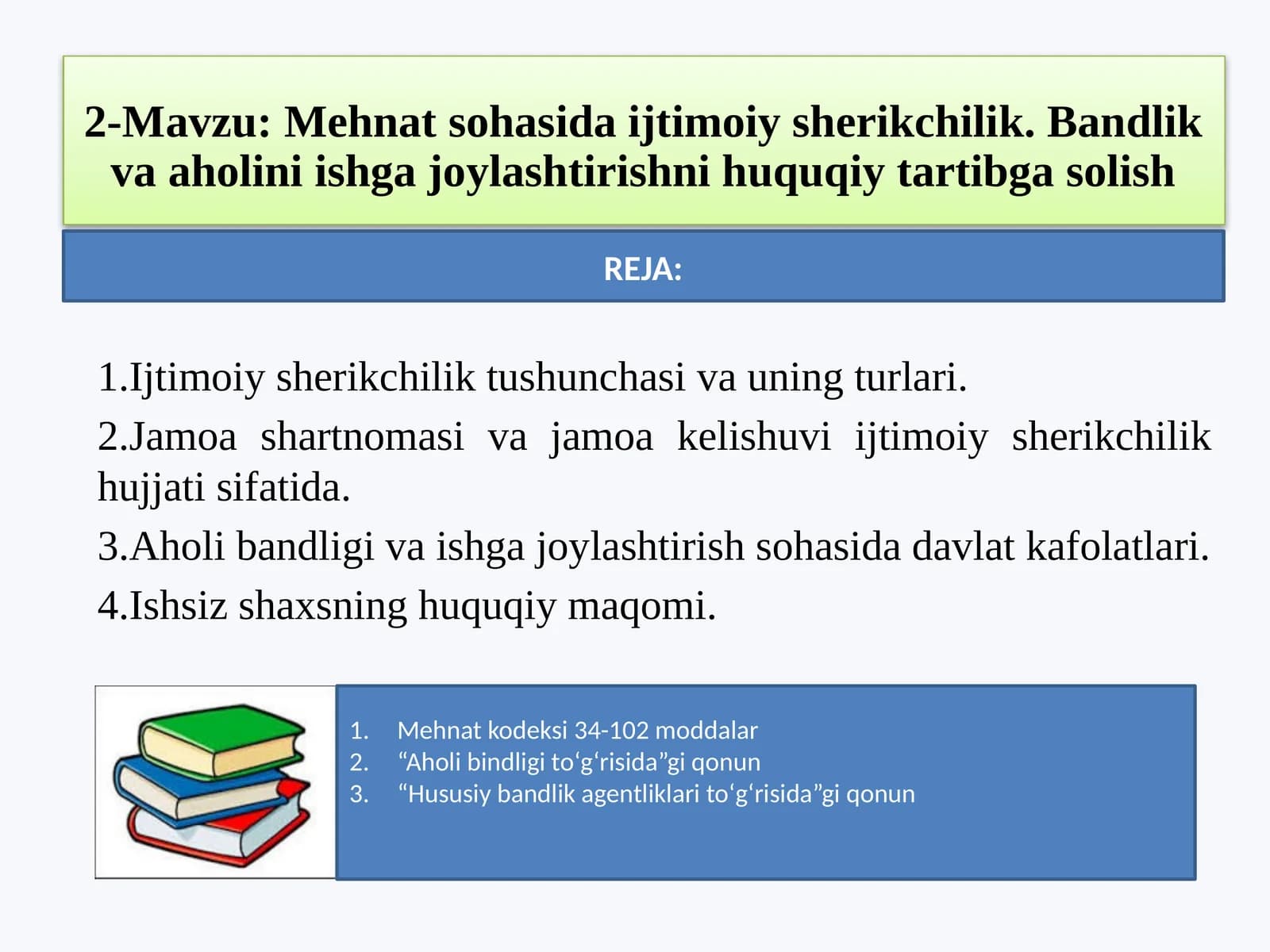Mehnat sohasida ijtimoiy sherikchilik