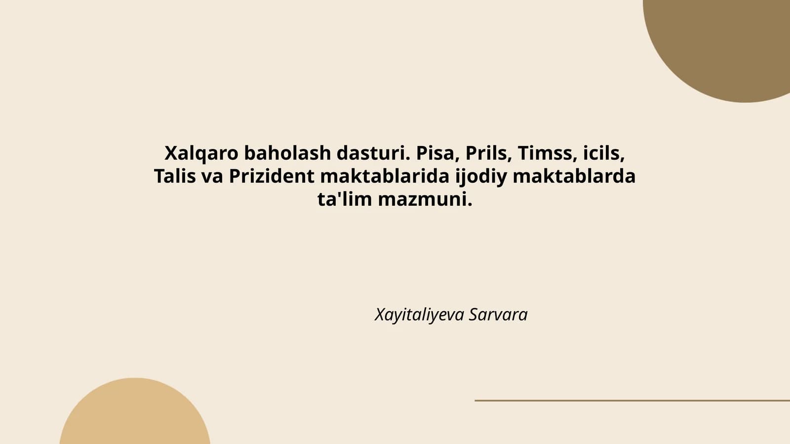 Xalqaro Baholash Dasturlari