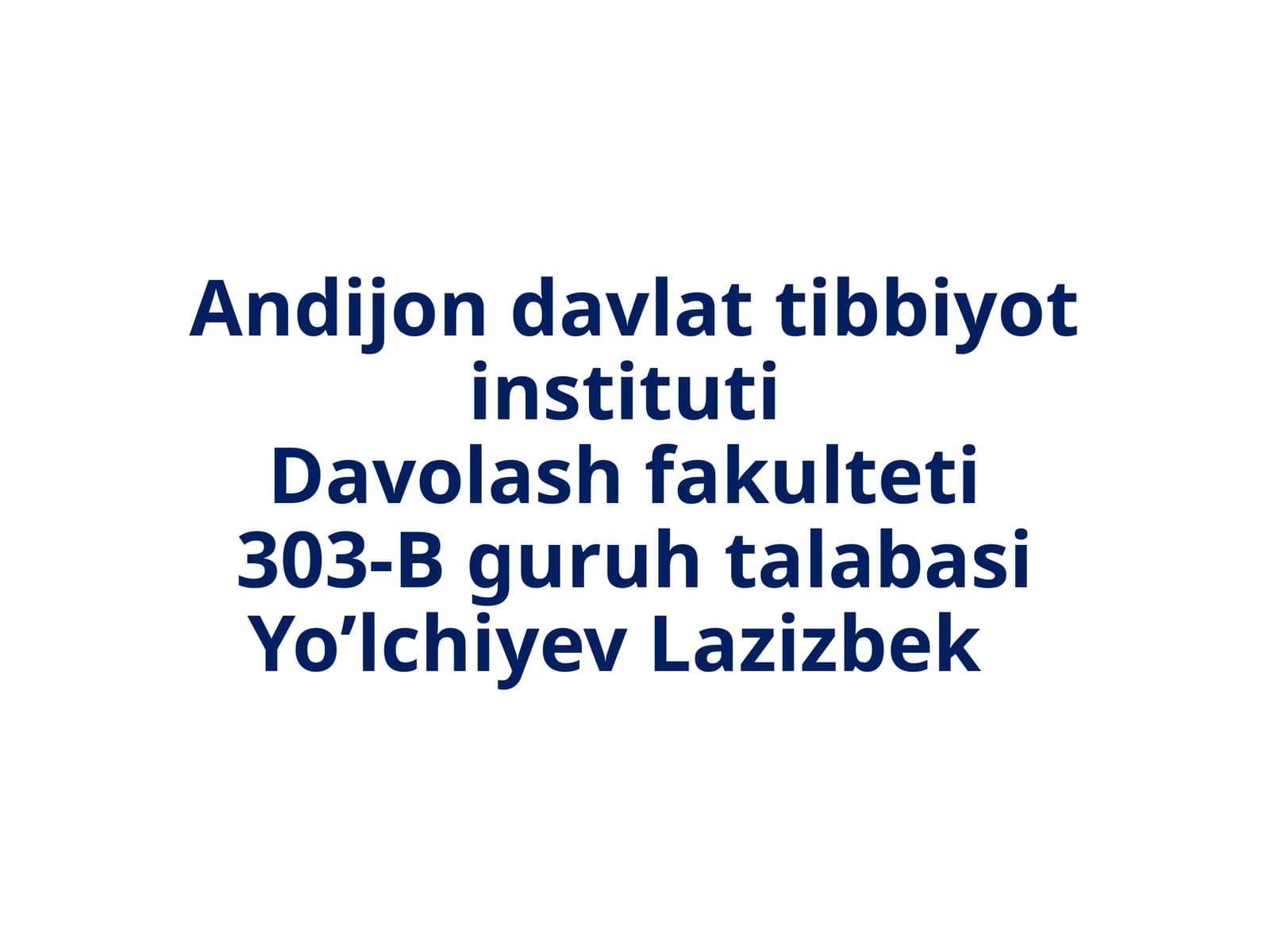 Qonning o`zgarishlari semiotikasi