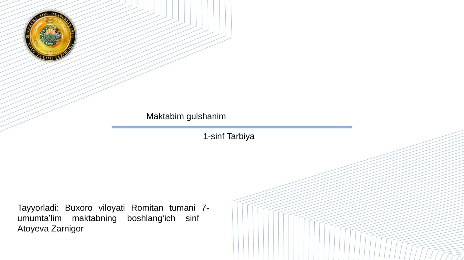 7-umumta’lim maktab Atoyeva Zarnigor