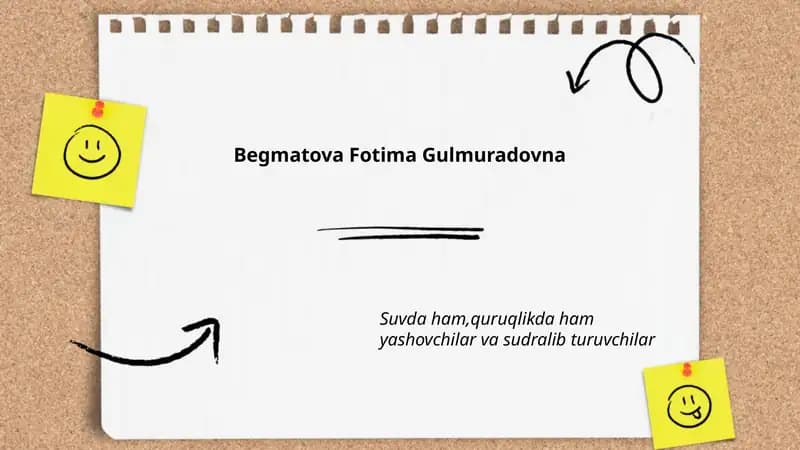 Begmatova Fotima Gulmuradovna