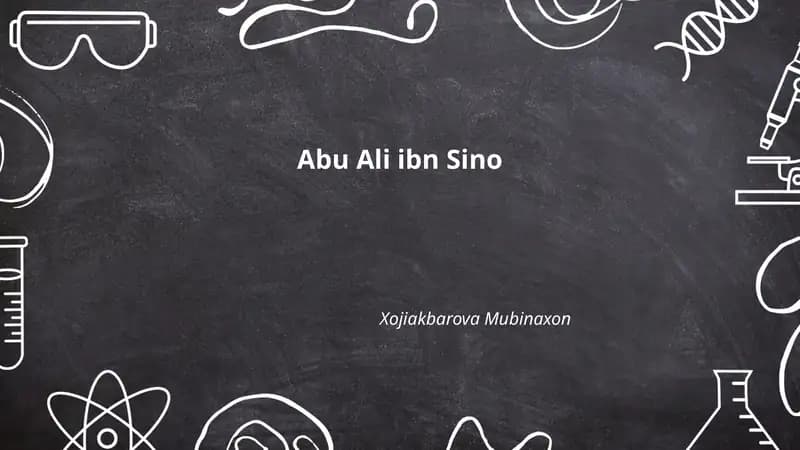 Абу Али ибн Сино