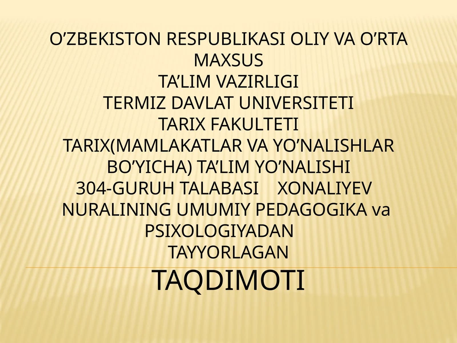 Pedagogik psixologiya fanining rivojlanish bosqichlari