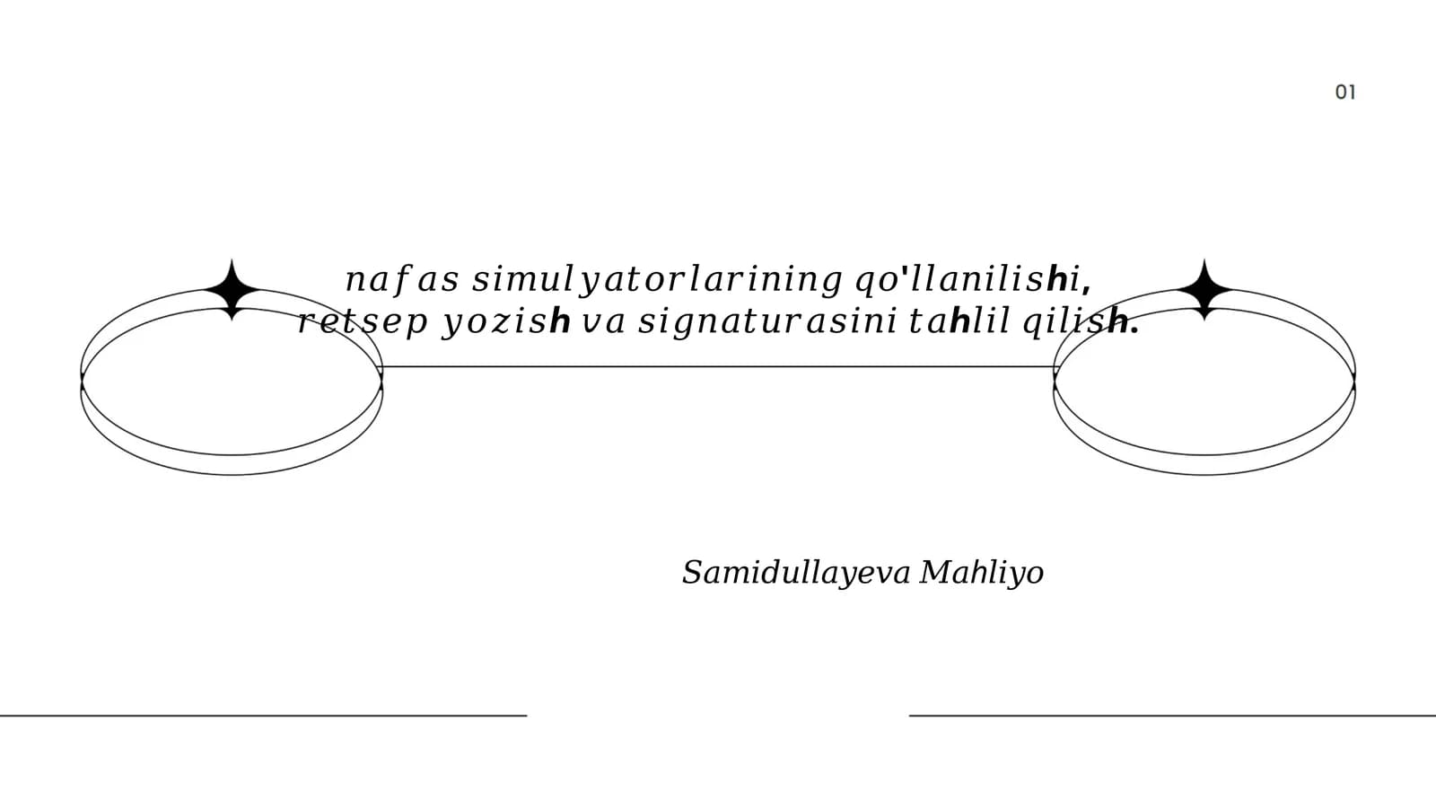 Nafas simulatorlarining qo'llanilishi tibbiyotda