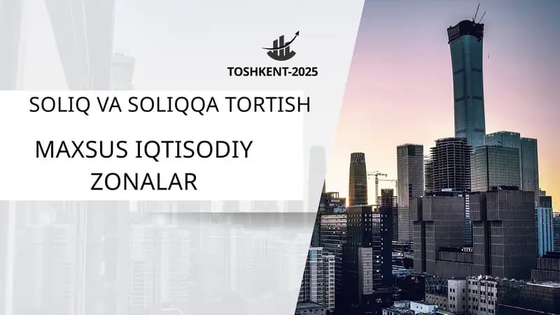 MAXSUS IQTISODIY ZONALAR