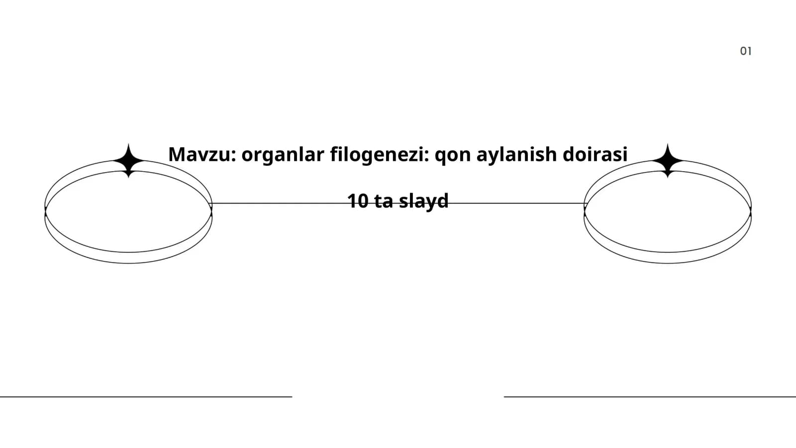 Organlar filogenezi: qon aylanish doirasi