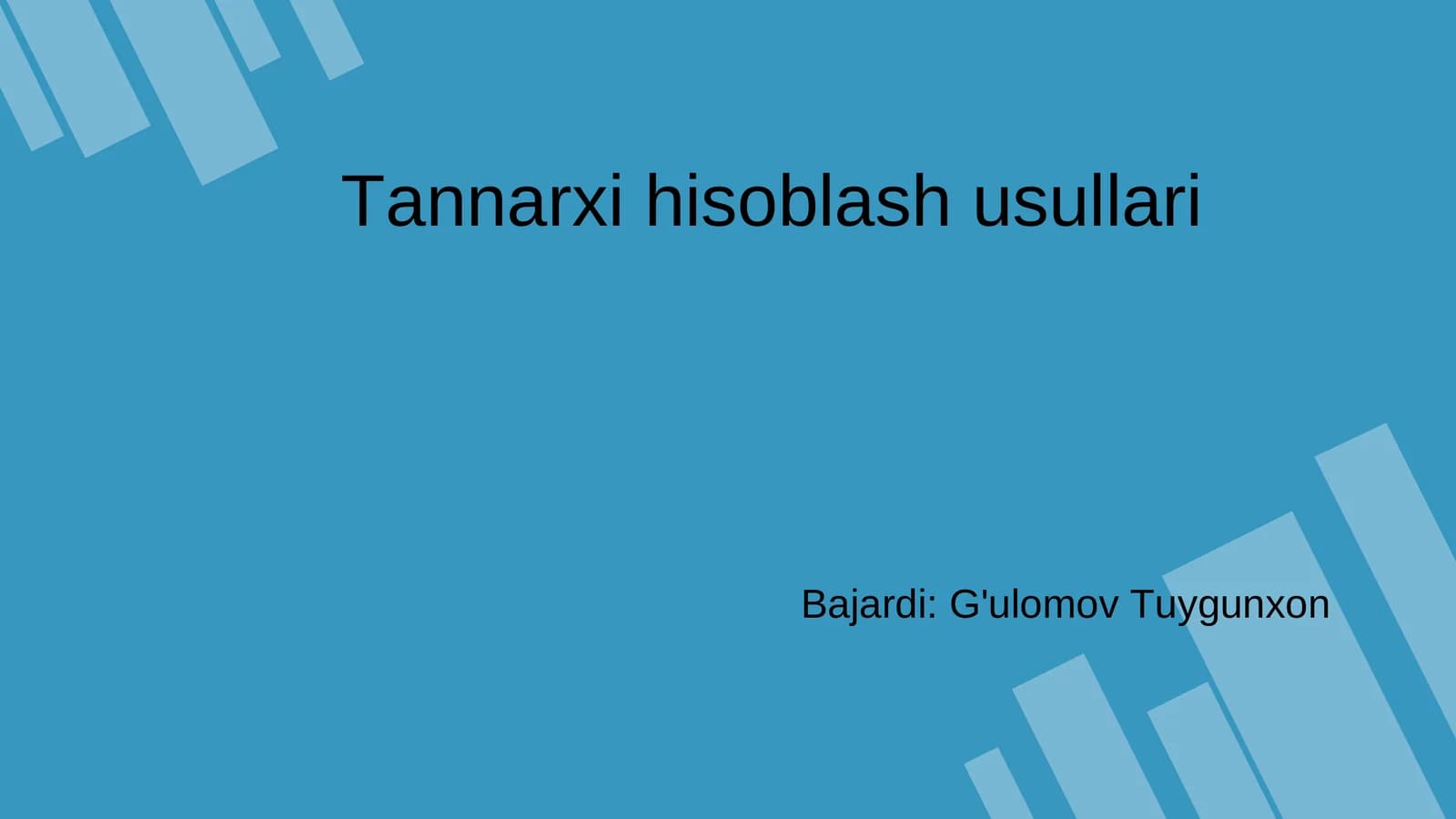 amaliy ish iqtisodiyot