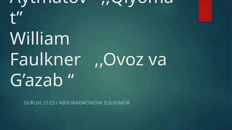Chingiz Aytmatov