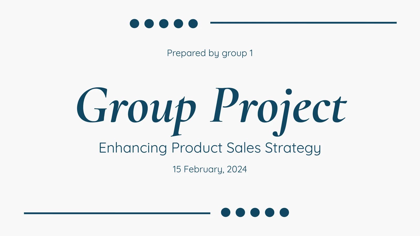 Group Project