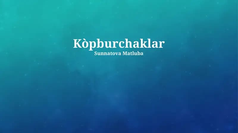Uchburchaklar