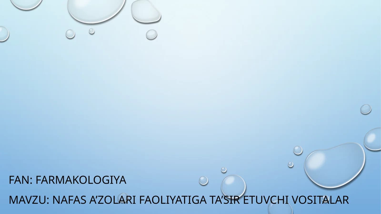 Nafasa’zolar ifoilatigata’siretuvchivositalar