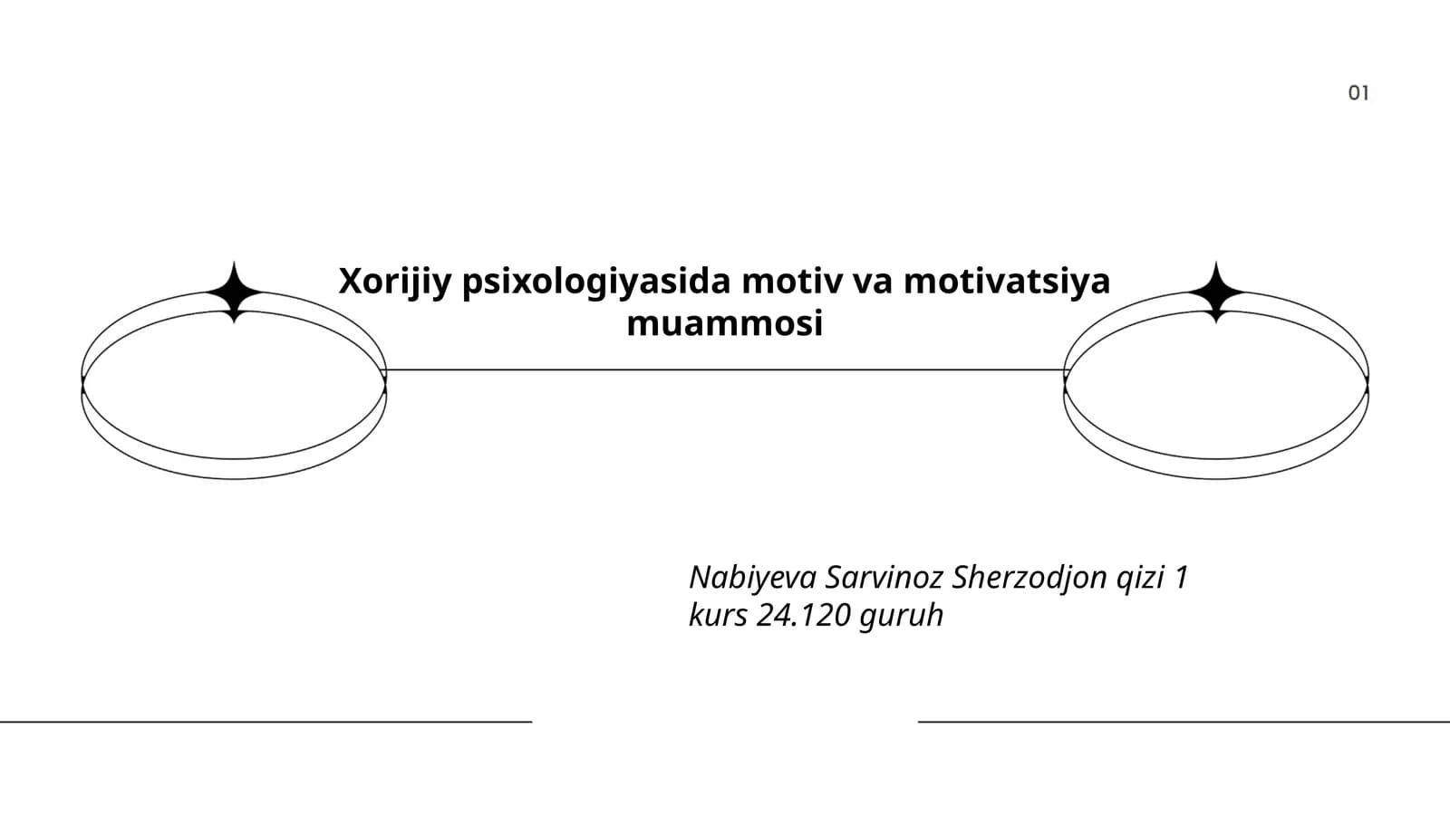 Xorijiy psixologiyasida motiv va motivatsiya muammosi