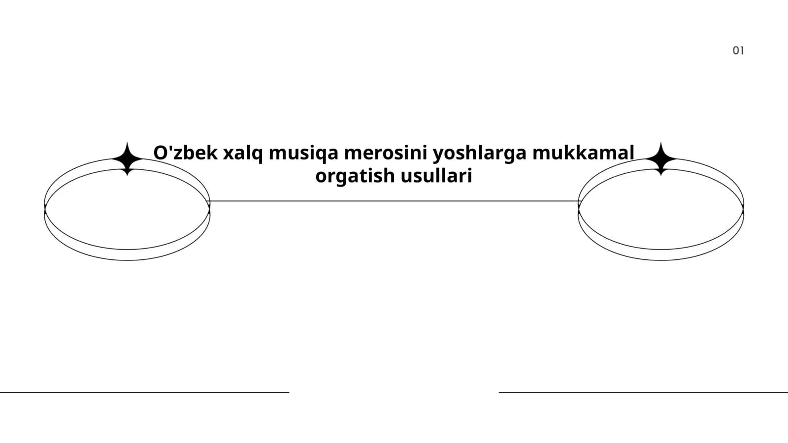 O'zbek xalq musiqa merosini yoshlarga mukkamal orgatish usullari