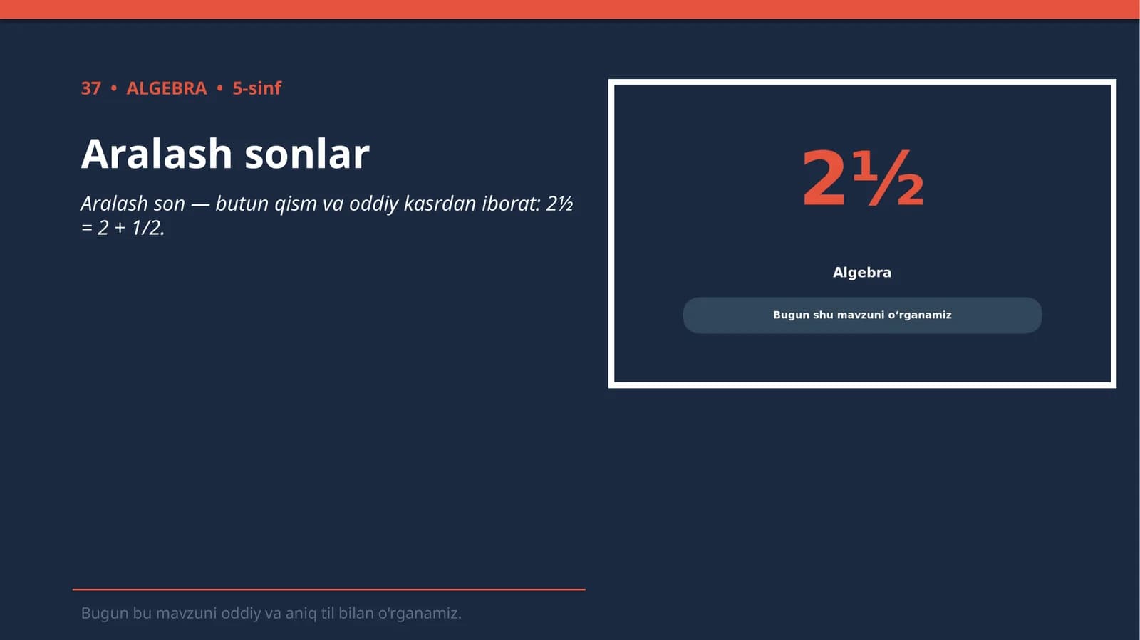 Aralash sonlar