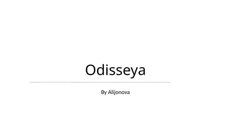 Odisseya