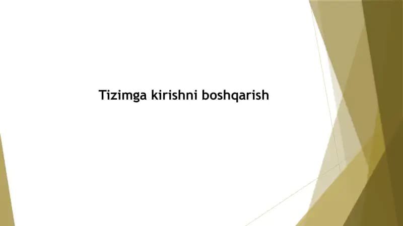 Axborot xavfsizligi