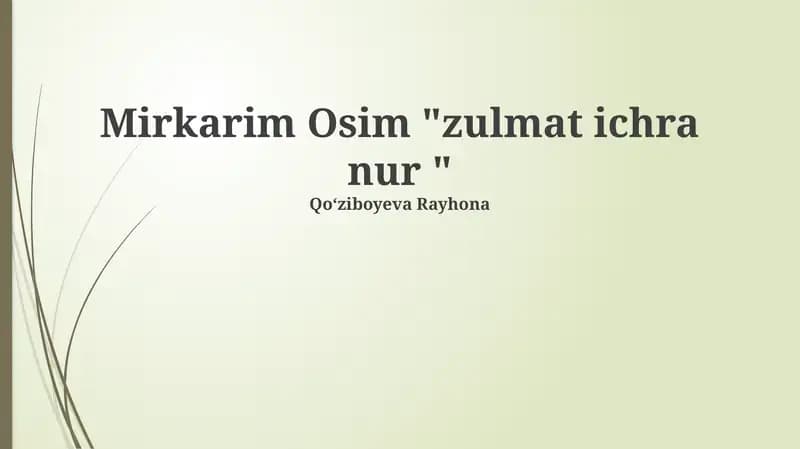 Nur qiyofasida
