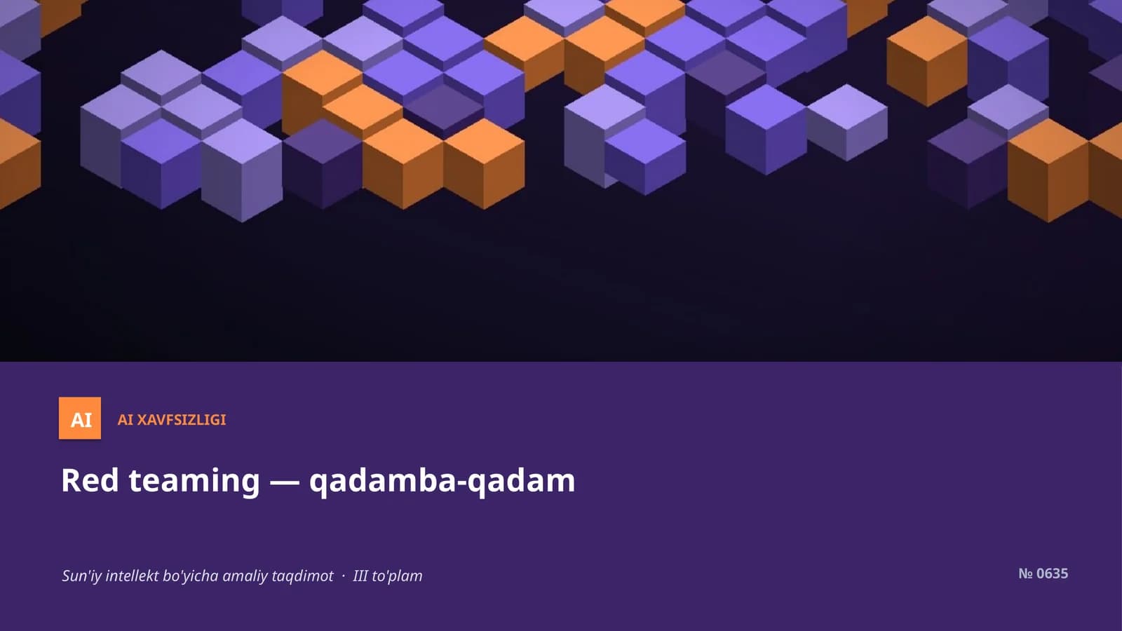 AI XAVFSIZLIGI