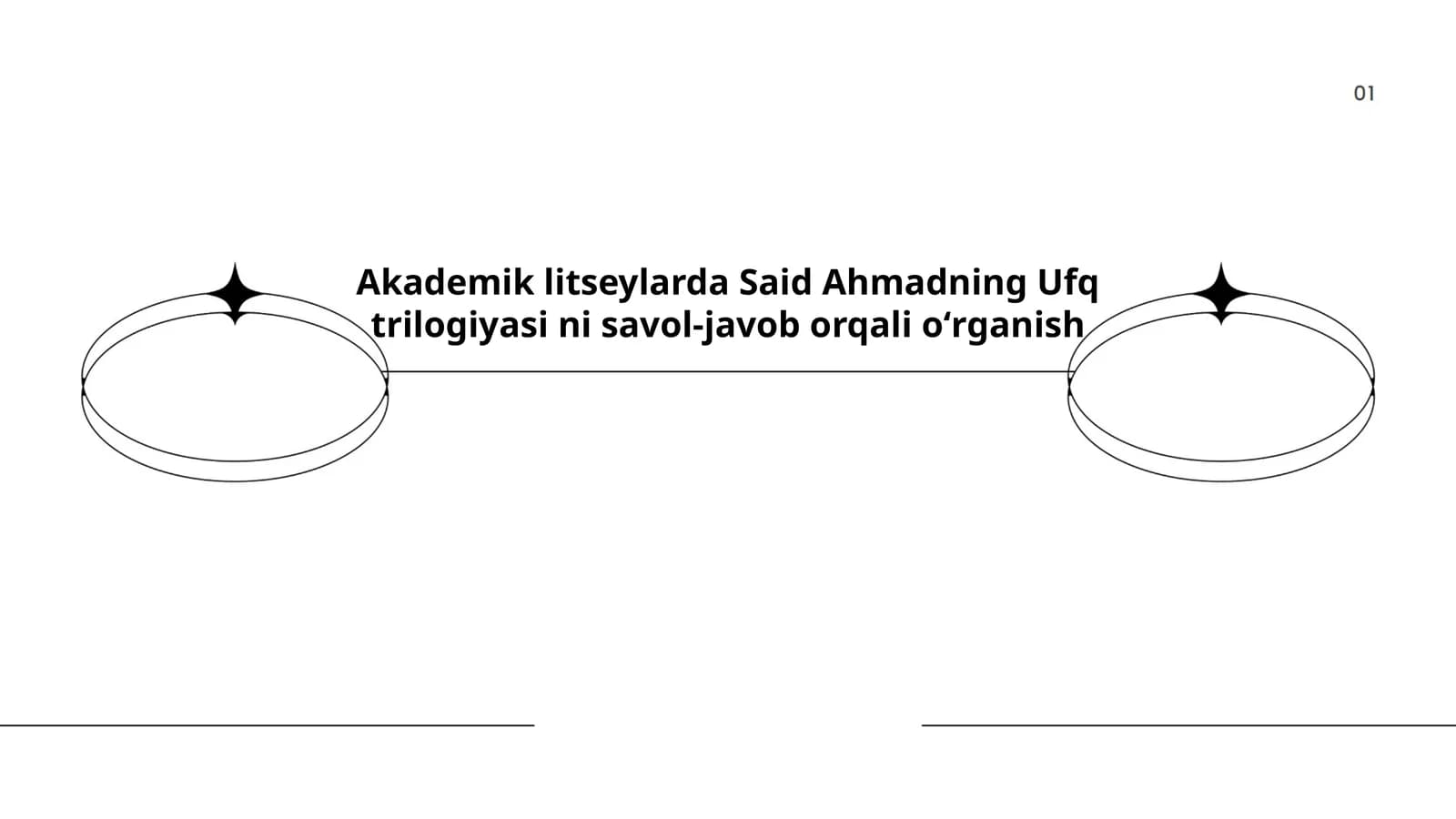 Akademik litseylarda Said Ahmadning "Ufq" trilogiyasini savol-javob orqali oʻqitish metodikasi