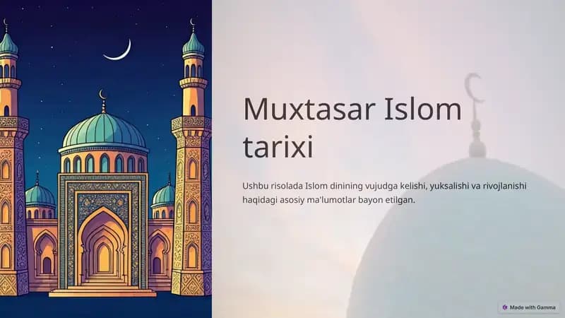 Muxtasar-Islom-tarixi
