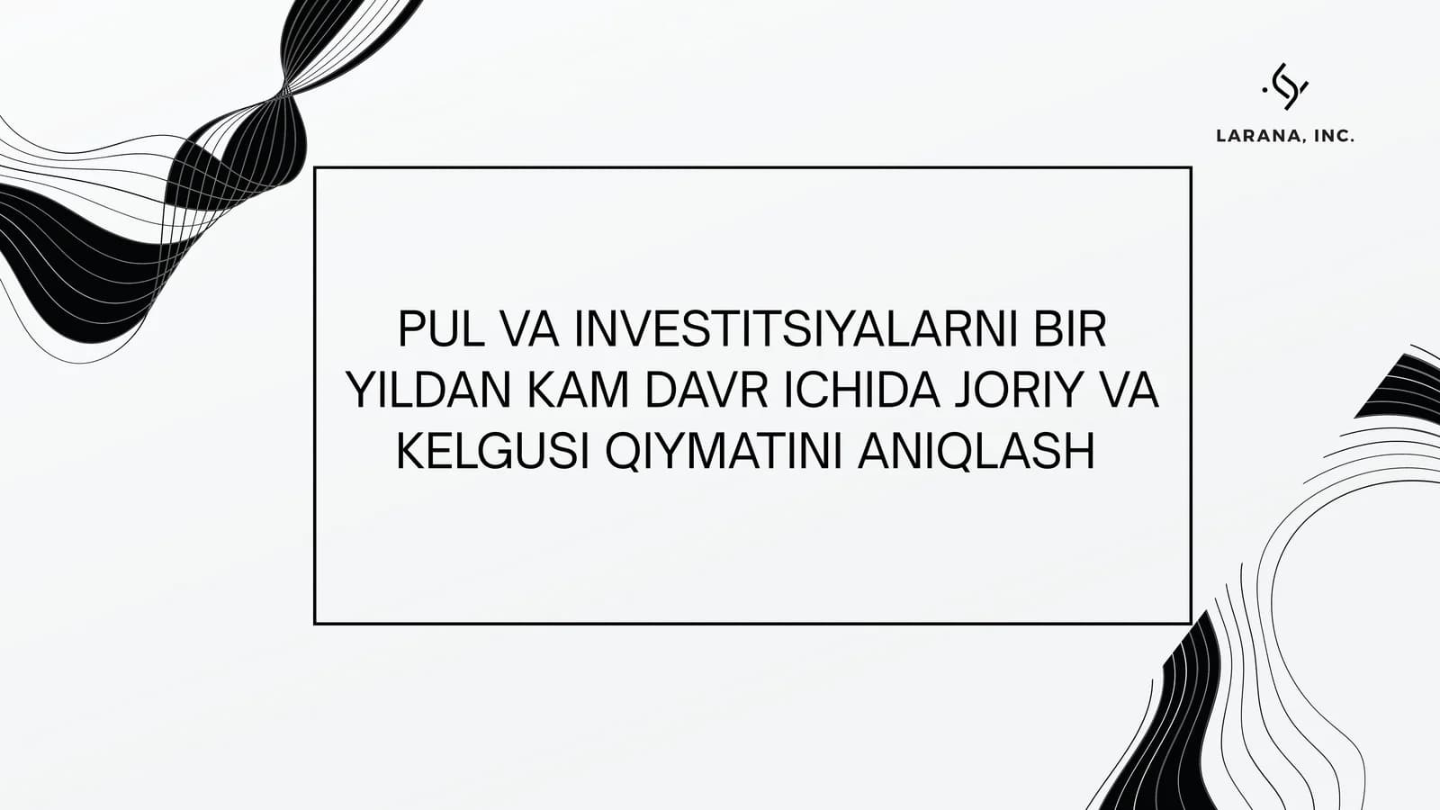 INVESTITSIYALAR: IQTISODIY MAZMUNI, MOHIYATI VA TAFSIFLANISHI (TURLARI)