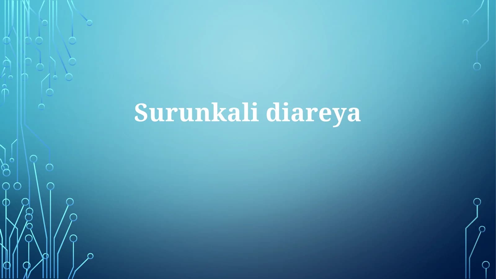 Surunkalidiareya