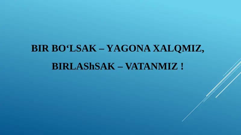 Yangi O‘zbekiston