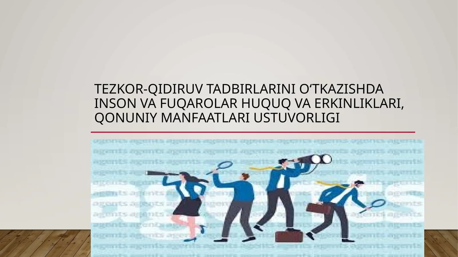 Tezkor-qidiruv faoliyati