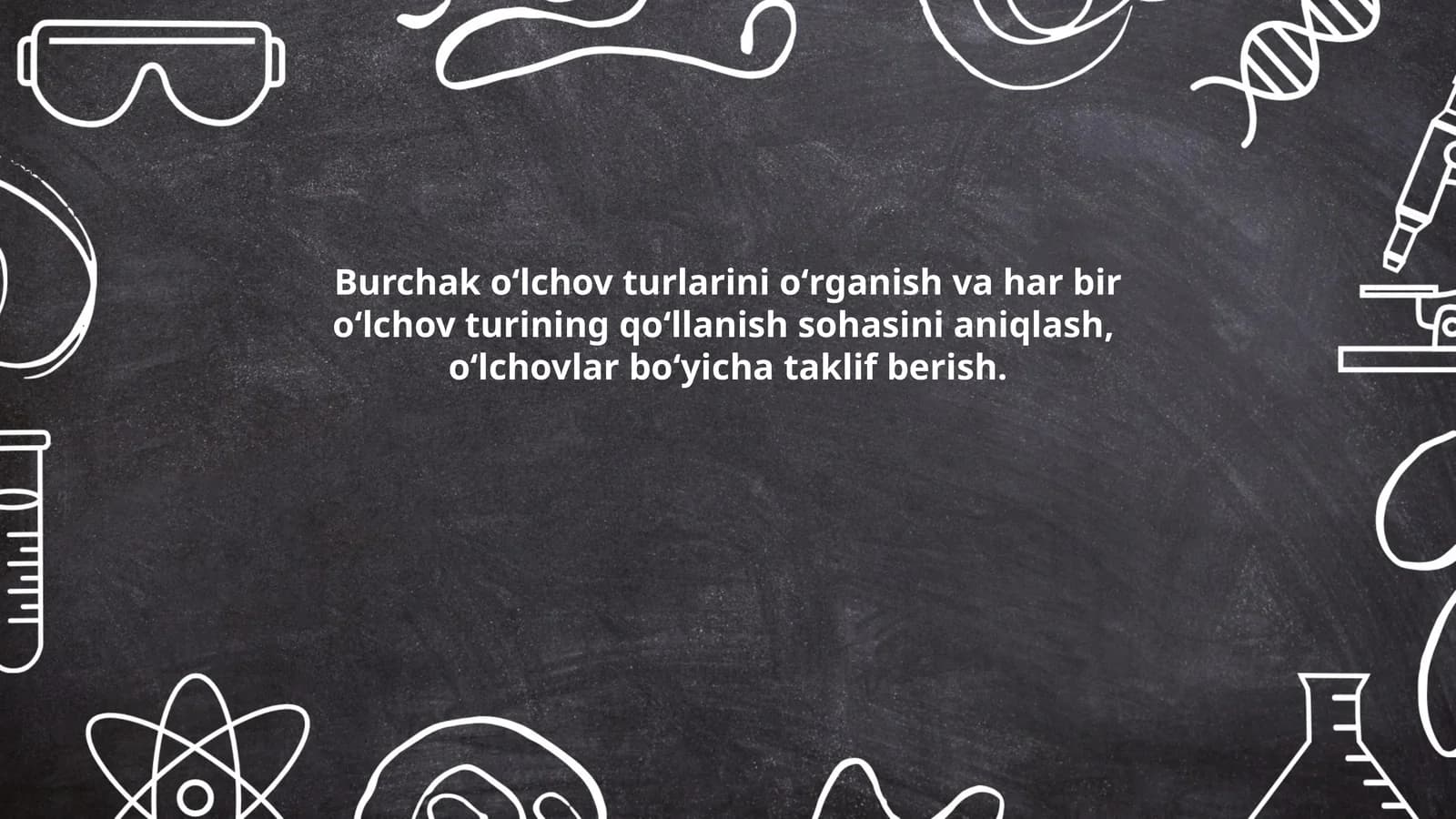 Burchak oʻlchov turlari