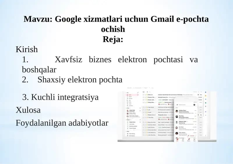 Gmail e-pochta