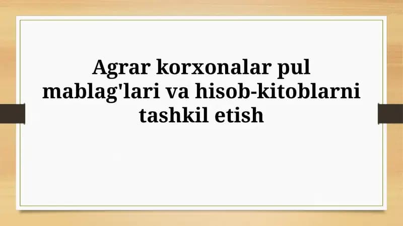 Raqamli texnologiyalarni qo'llash