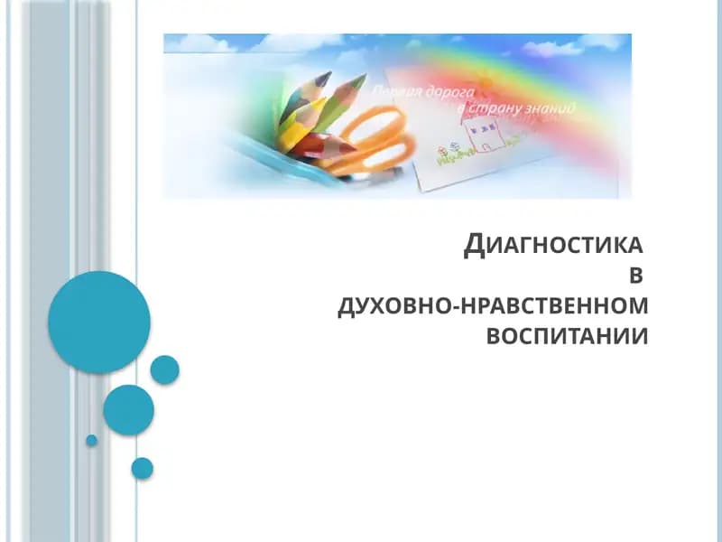 Мониторинг духовно – нравственного развития и воспитания обучающихся