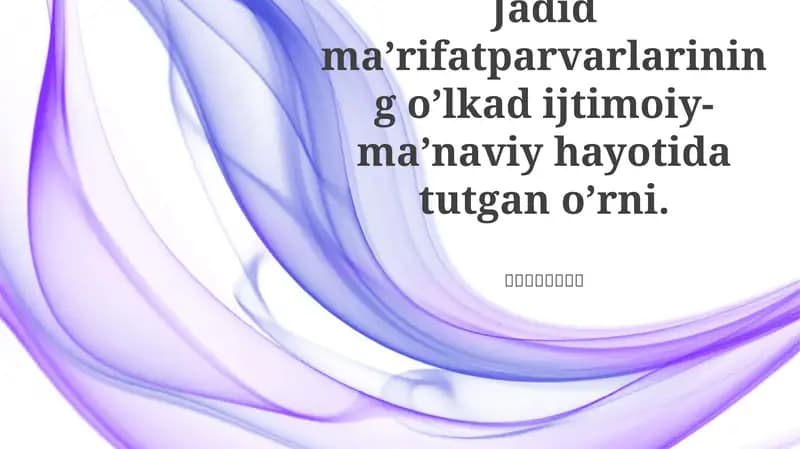 Jadid Harakati: Kelib chiqishi va G'oyalari
