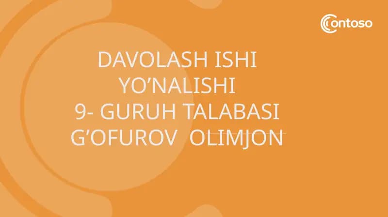 OQQ QO’LANILGAN SHAROITDA SUV TAMINOTINI SANITAR NAZORATIDAN O’TKAZISH