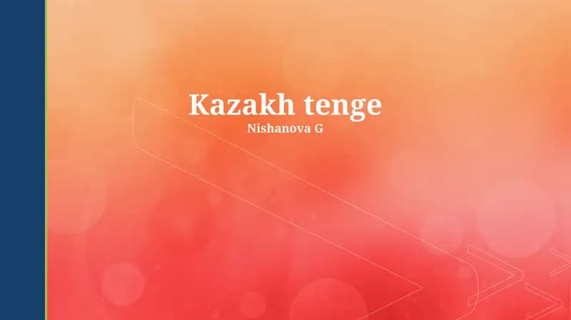 Kazakh Tenge