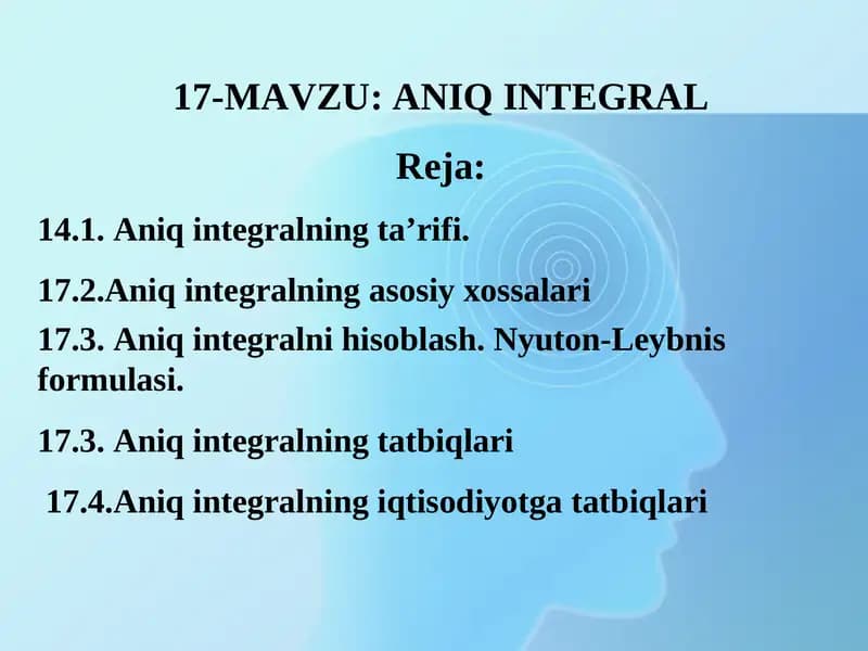 ANIQ INTEGRAL