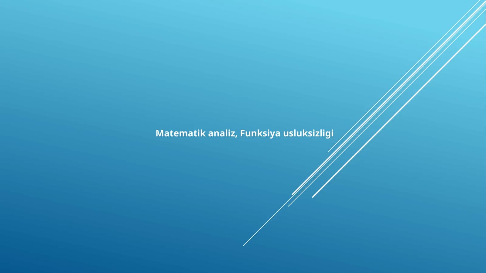 Funksiyaning uzluksizlik moduli