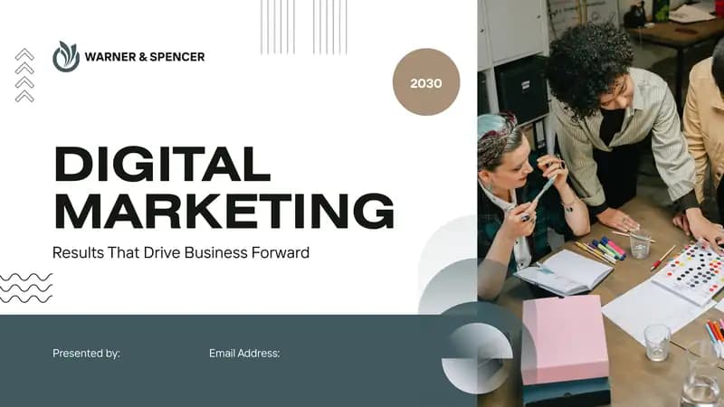WARNER& SPENCER DIGITAL MARKETING