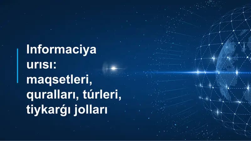 Informaciya urısı
