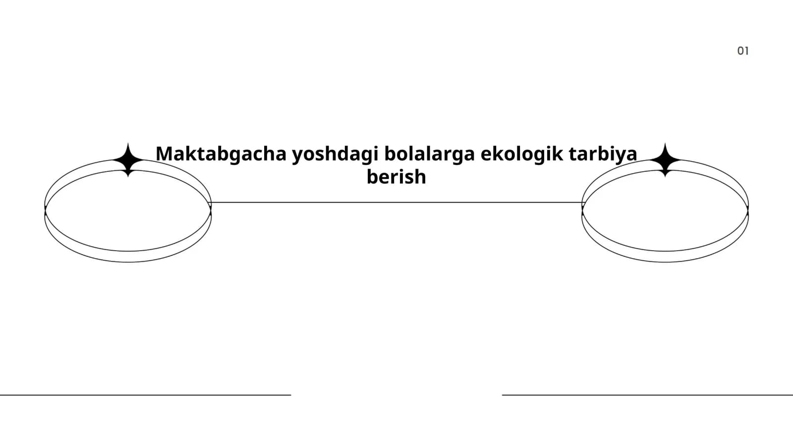 Maktabgacha yoshdagi bolalarga ekologik tarbiya berish