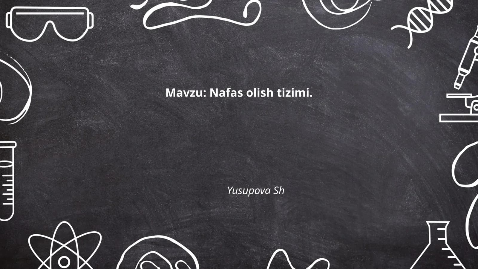 Nafas olish tizimi