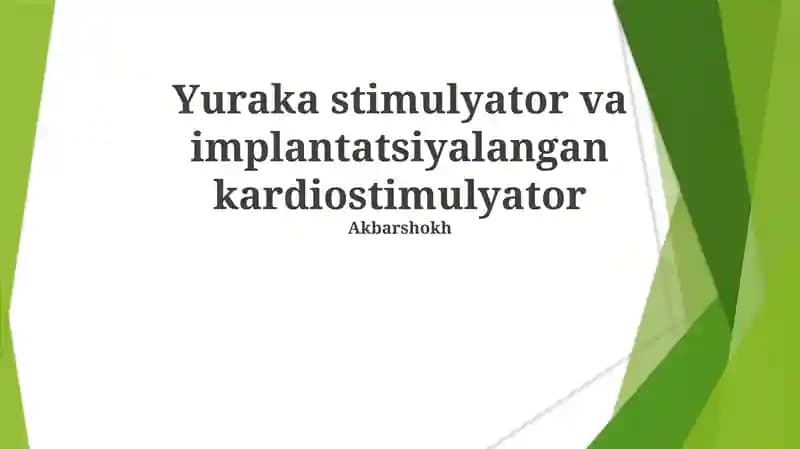 Yurak stimulyatori implantatsiyasi va operatsiyadan keyingi parvarish
